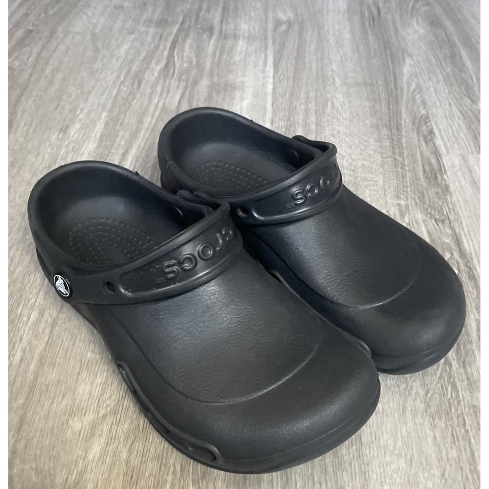 Crocs Bistro Clogs Men's Size 5 Women's 7 Slip Resistant Slip On Work Shoes